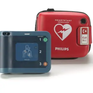 HeartStart FRx Automated External Defibrillator (AED) with Standard Carry Case